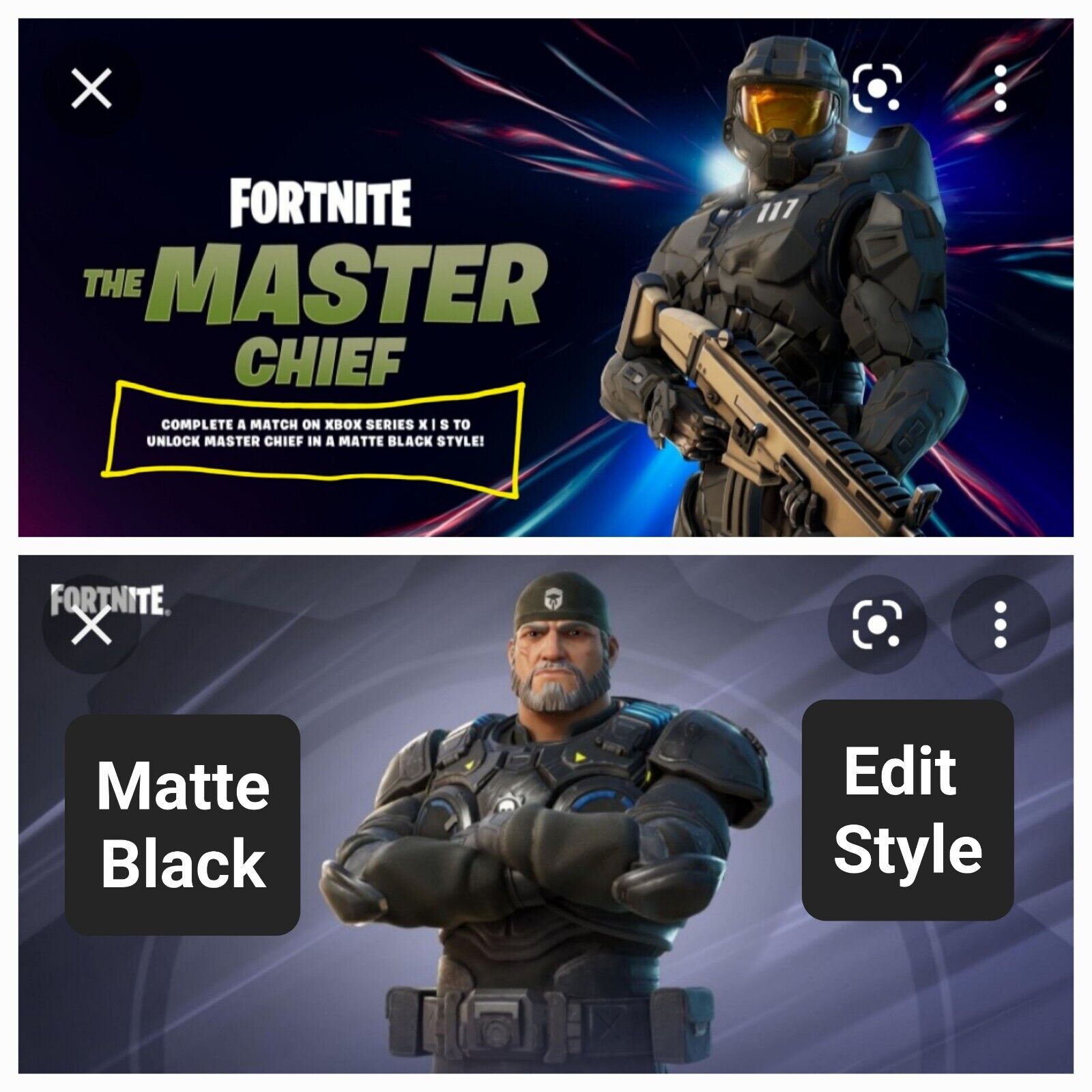 (*I Do NOT Sell Any Fortnite Codes) Fortnite: Exclusive Matte Black Edit Style