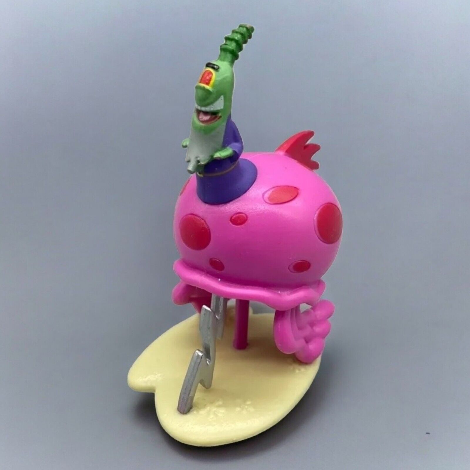 Viacom Spongebob Squarepants Plankton Wizard Riding Jellyfish Figurine