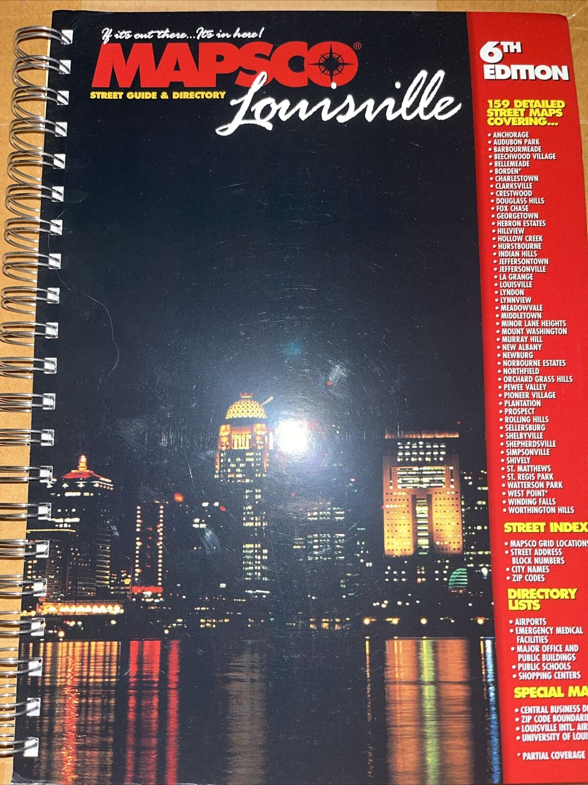 Mapsco Louisville 6th edition