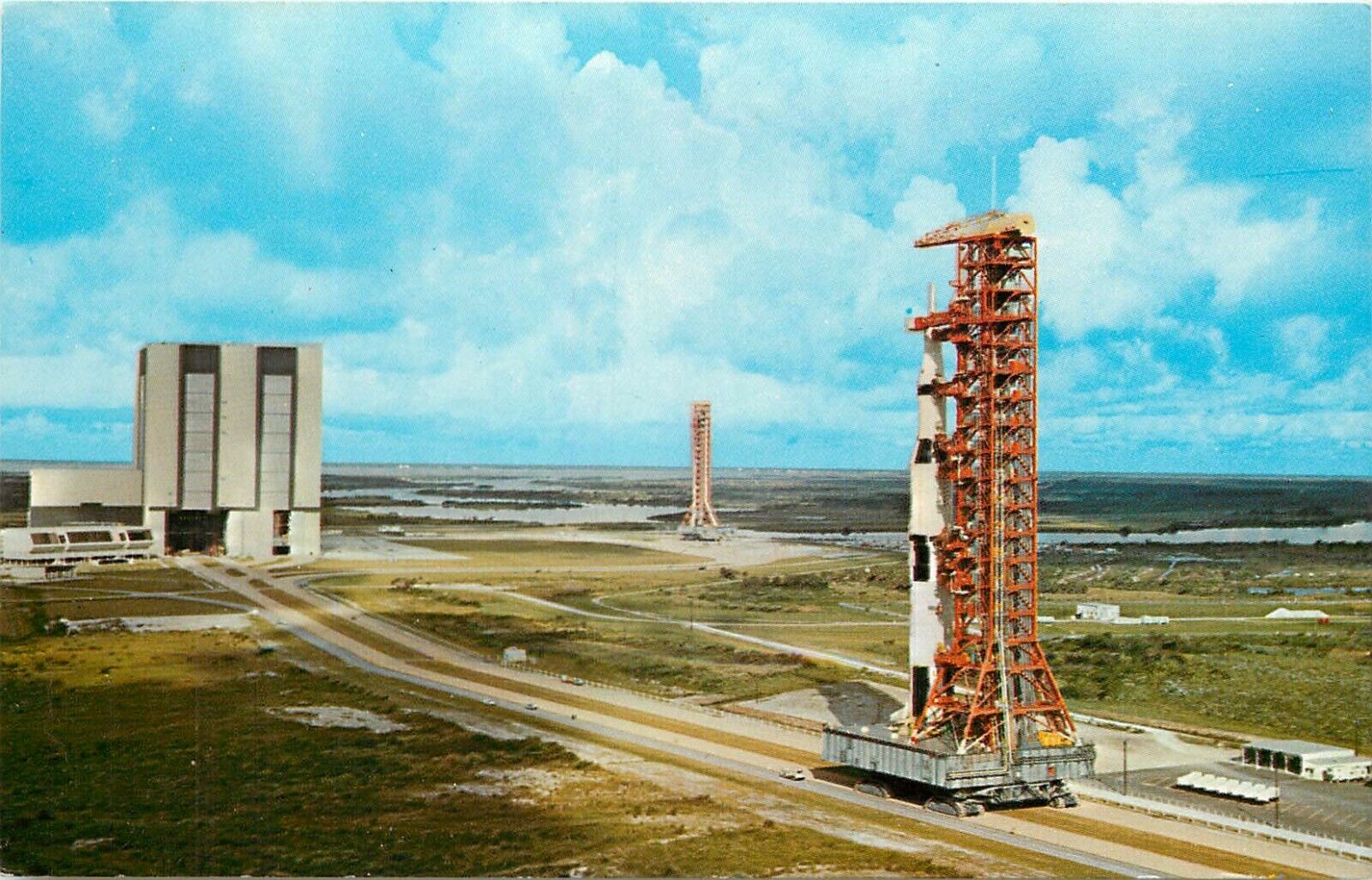 John F Kennedy Space Center NASA Florida Postcard