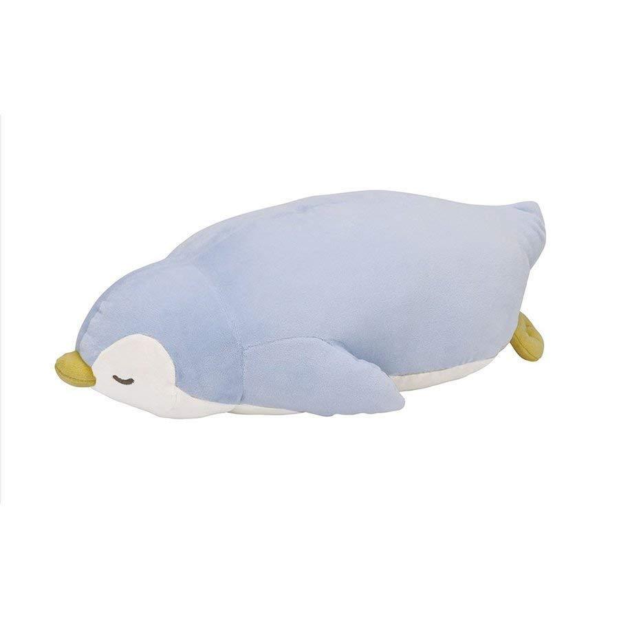 LivHeart Premium Nemu Nemu Hug Body Pillow Blue Penguin L EMS w/ Tracking NEW