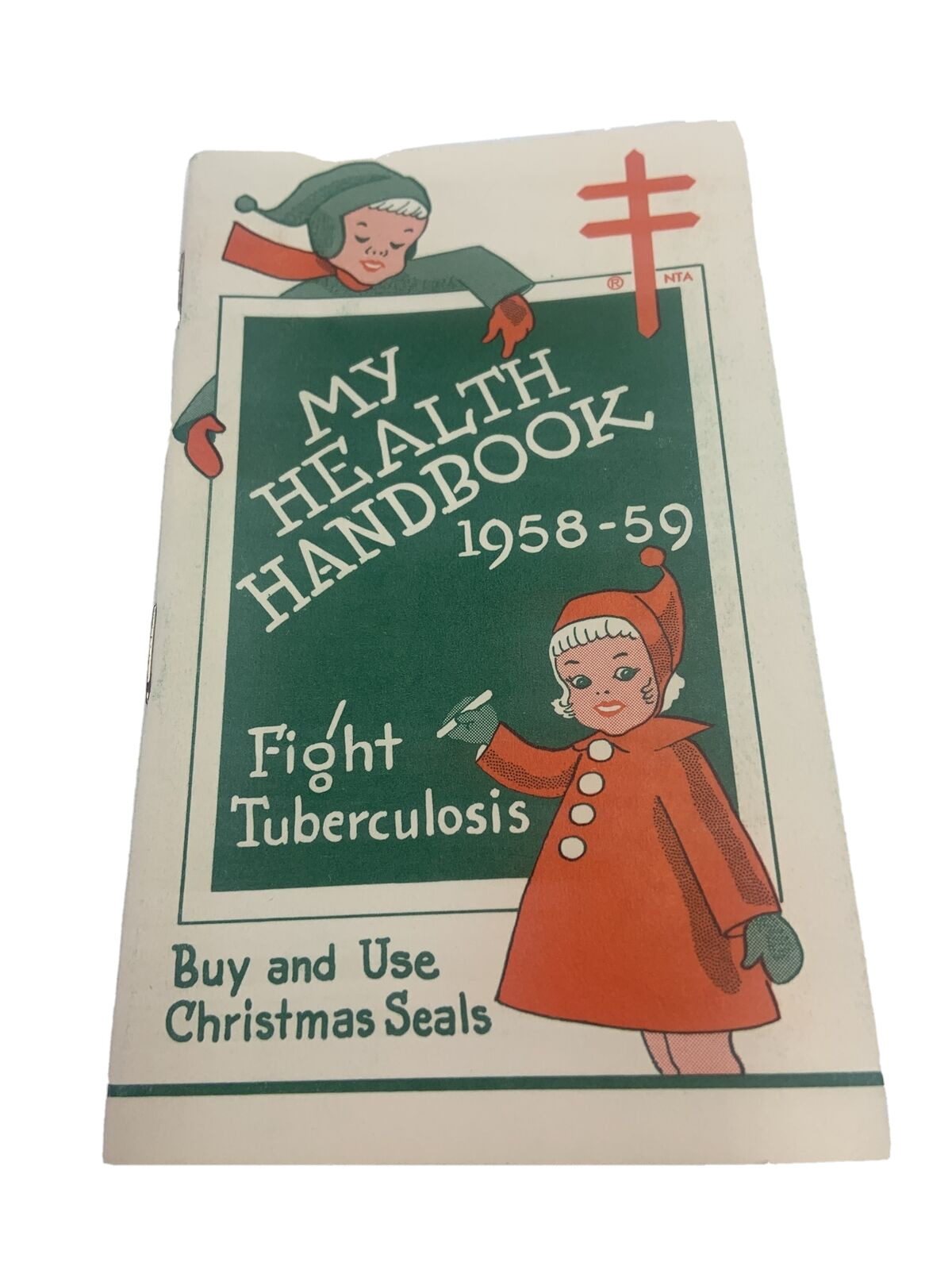 My Health Handbook 1958 Christmas Seals Minnesota Public Health Unused Vintage