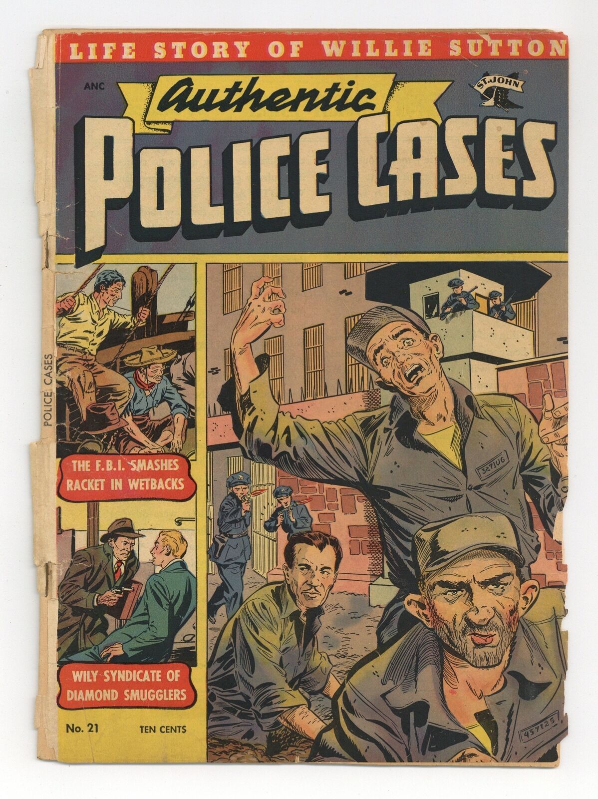 Authentic Police Cases #21 PR 0.5 1952
