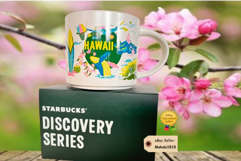 NEW Hawaii 2024 Starbucks DISCOVERY SERIES HAWAII COLLECTION 14oz Mug