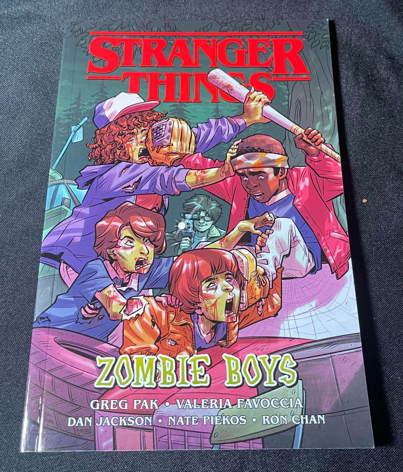 Stranger Things: Zombie Boys (Graphic Novel) by Greg Pak Trade Paperback