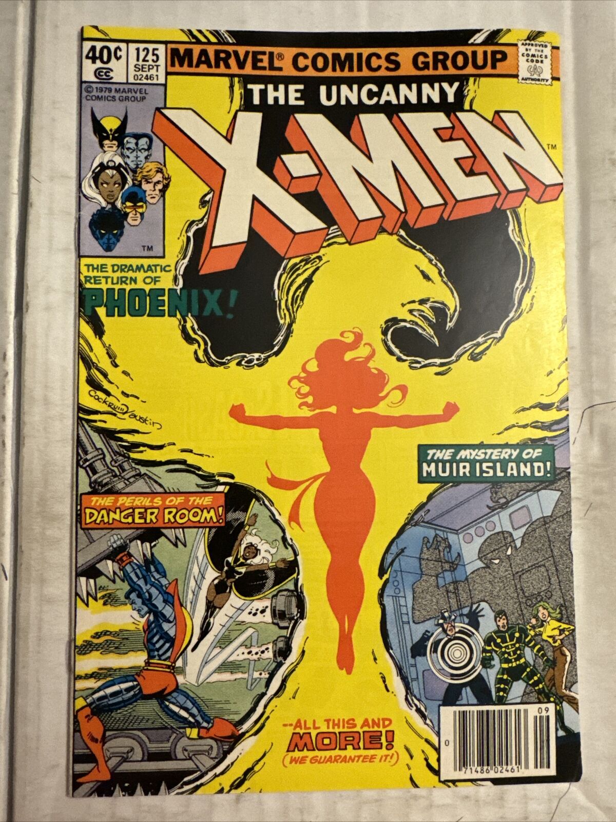 Uncanny X-Men #125 VF/NM 1st app. Mutant X (Proteus)  1979 Newsstand WHTPGS