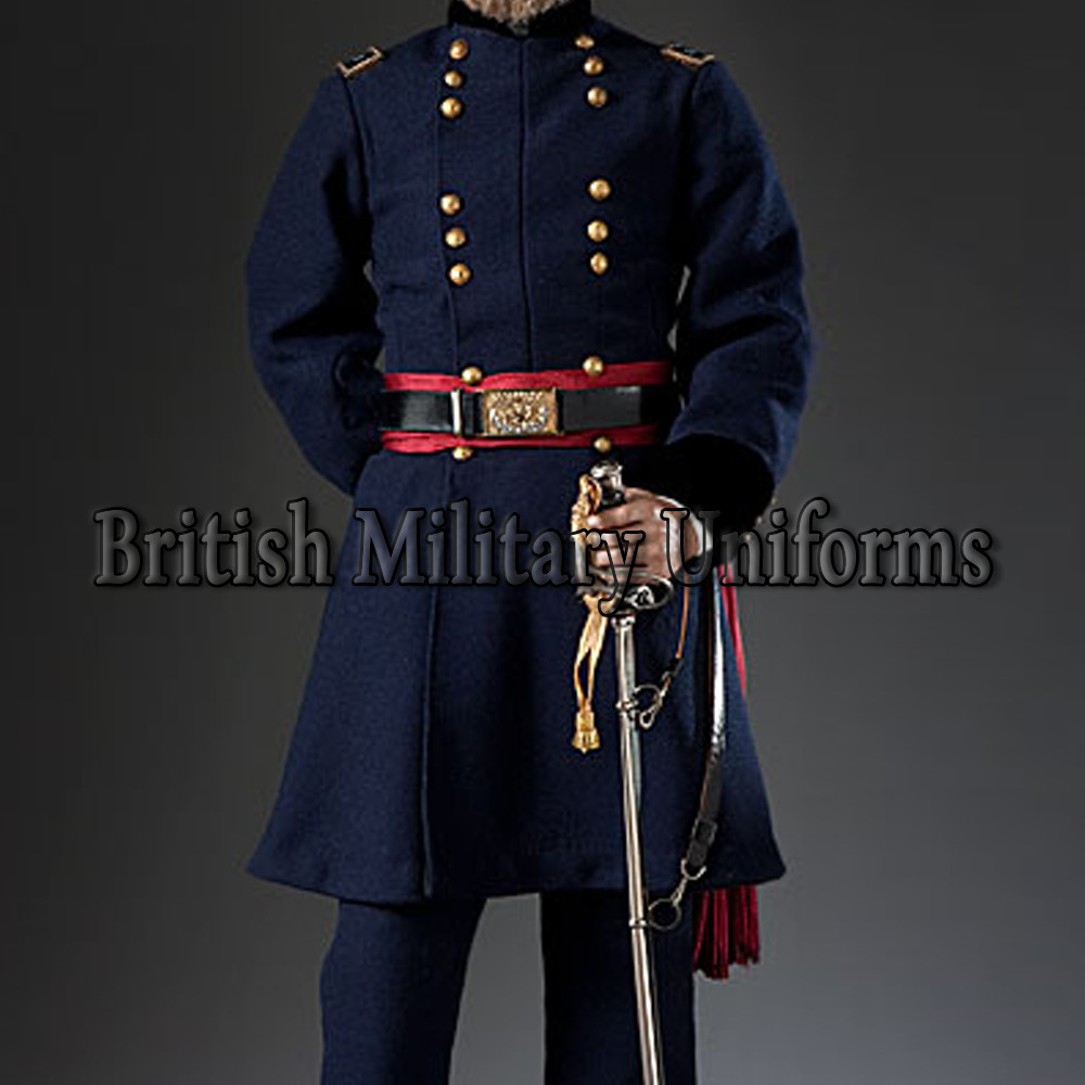 New United States Senator Civil War General Coat, Only Navy Blue Wool Men Coat
