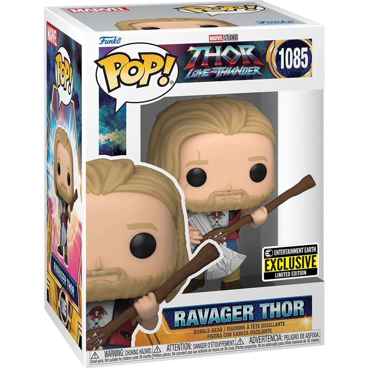 Funko POP Ravager Thor Thor Love and Thunder #1085 Entertainment Earth IN HAND