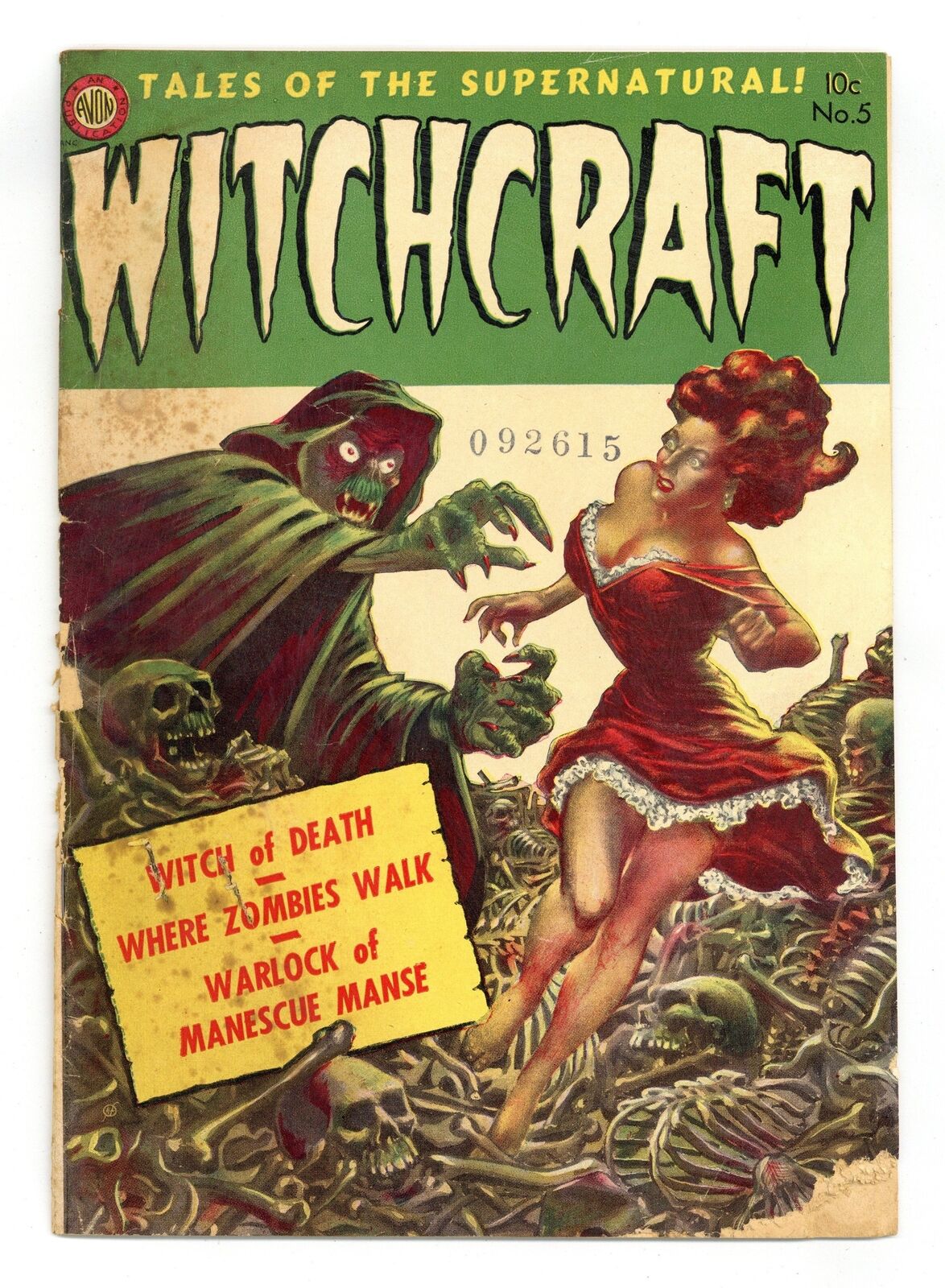 Witchcraft #5 GD- 1.8 1952