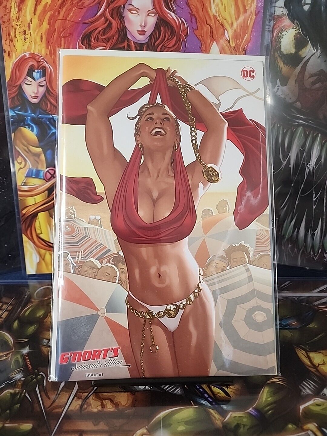 G’NORT’S ILLUSTRATED SWIMSUIT EDITION #1 ADAM HUGHES VARIANT * 9.8 potential