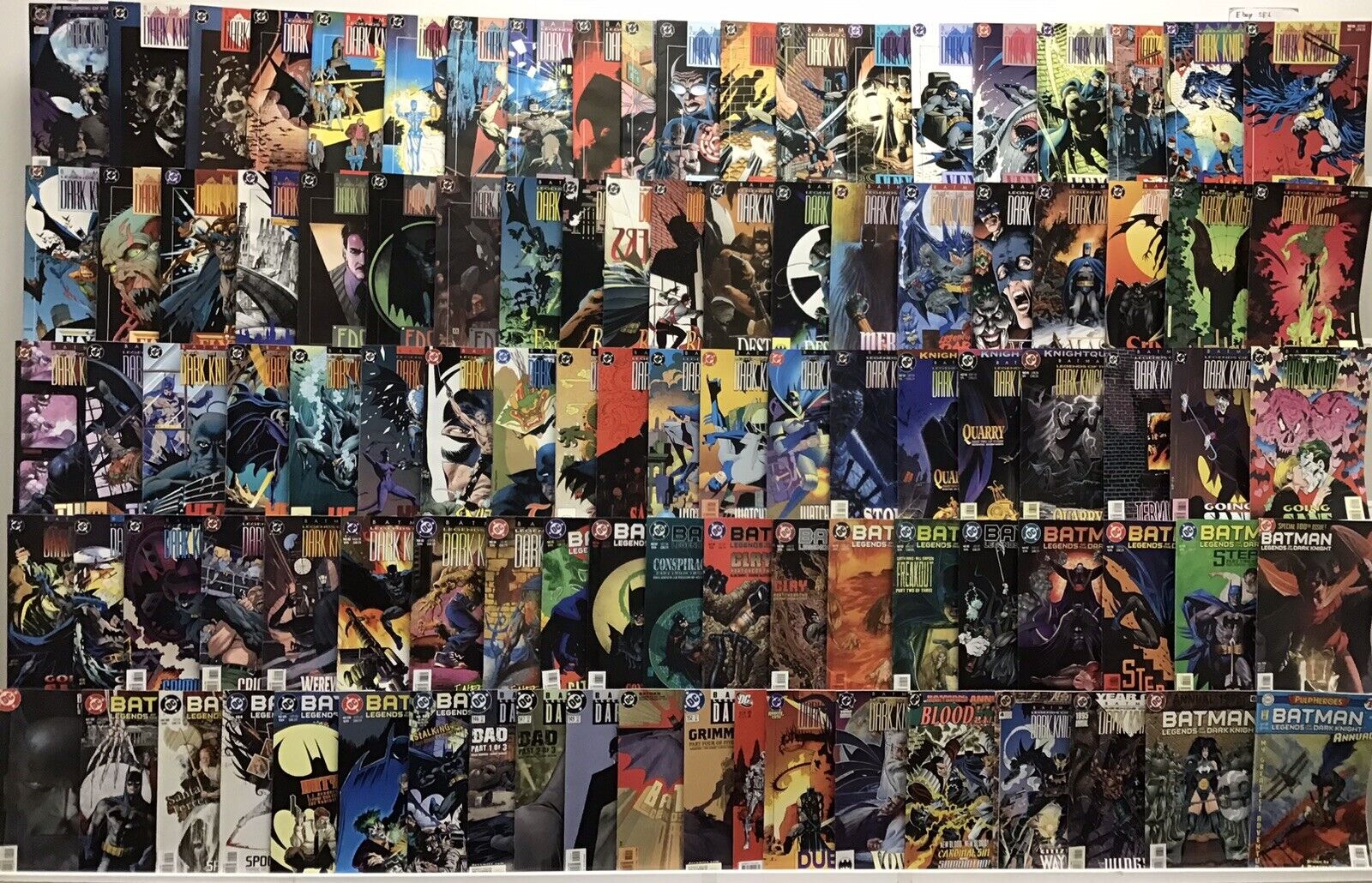 DC Comics - Batman Legends of the Dark Knight - Comic Book Lot of 100