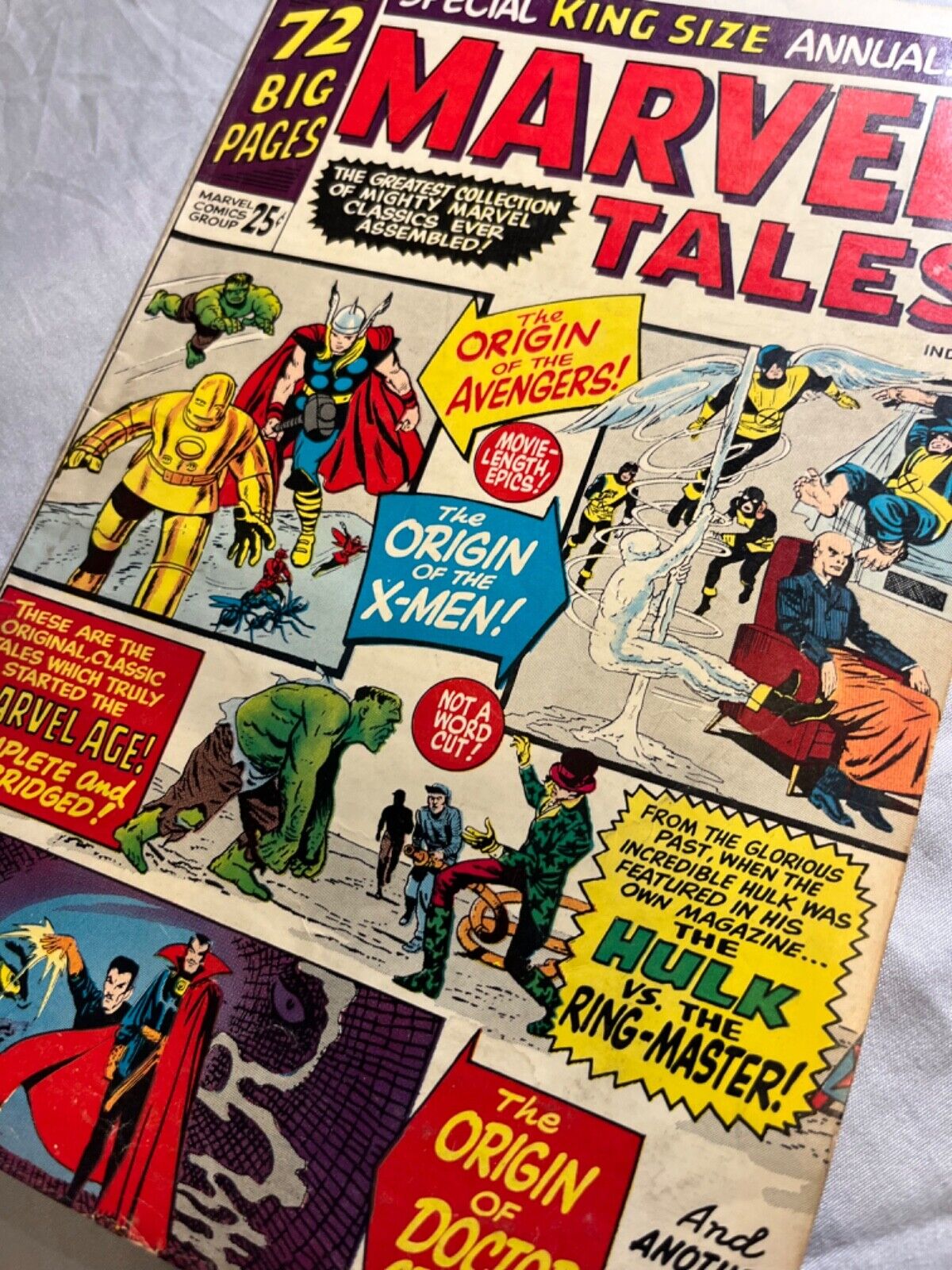 Marvel Tales #2 - Reprints X-Men, Avengers #1 (Marvel, 1964)