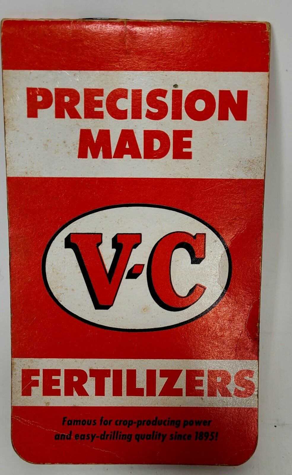 Pocket Notebook Advertising 1950s Precision Made V-C Fertilizers Ephemera Tifton