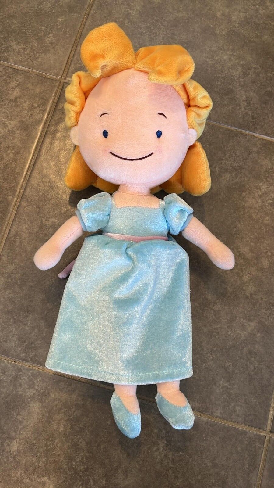 Disney Store Infant Baby Wendy Darling Peter Pan Stuffed Plush RARE 14\