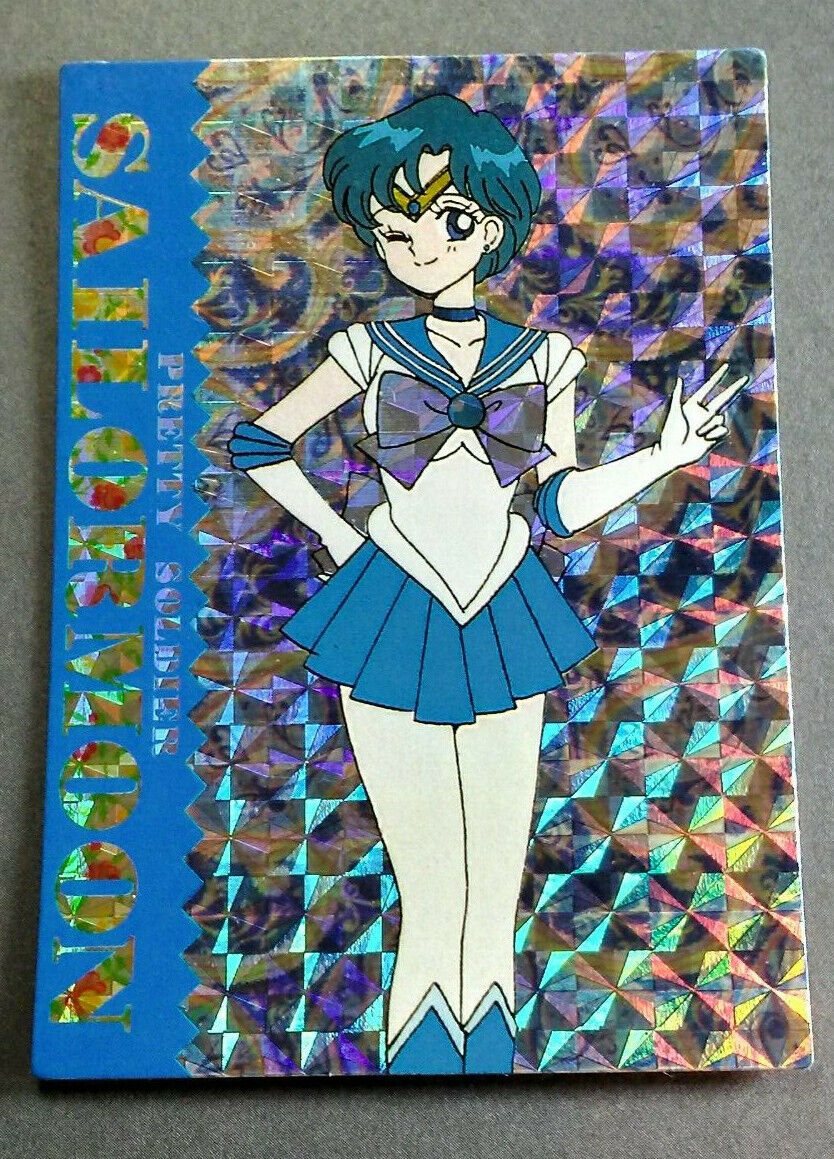 Sailor Moon Prism Card Memories #2 Mercury Amada 5th Anniversary Made in Japan
