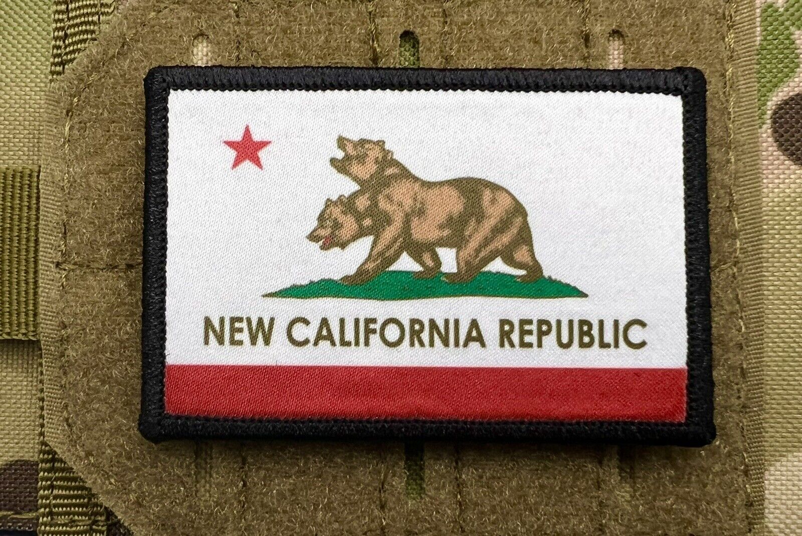 Fallout New California Republic Morale Patch / Military Badge ARMY Tactical 124