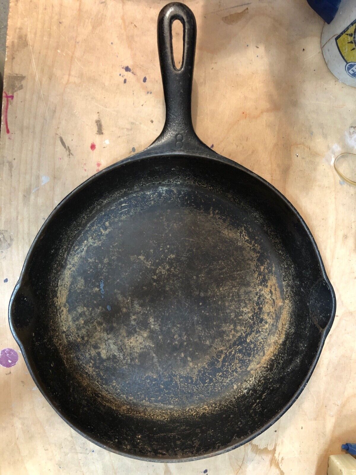 Vintage Cast Iron Pan 10 1/2\