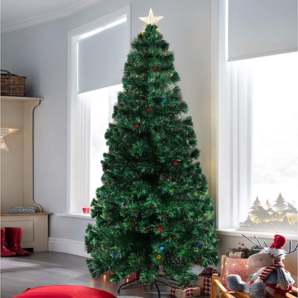Christmas Tree Artificial Pencil Stand Decoration Idea 7.5ft
