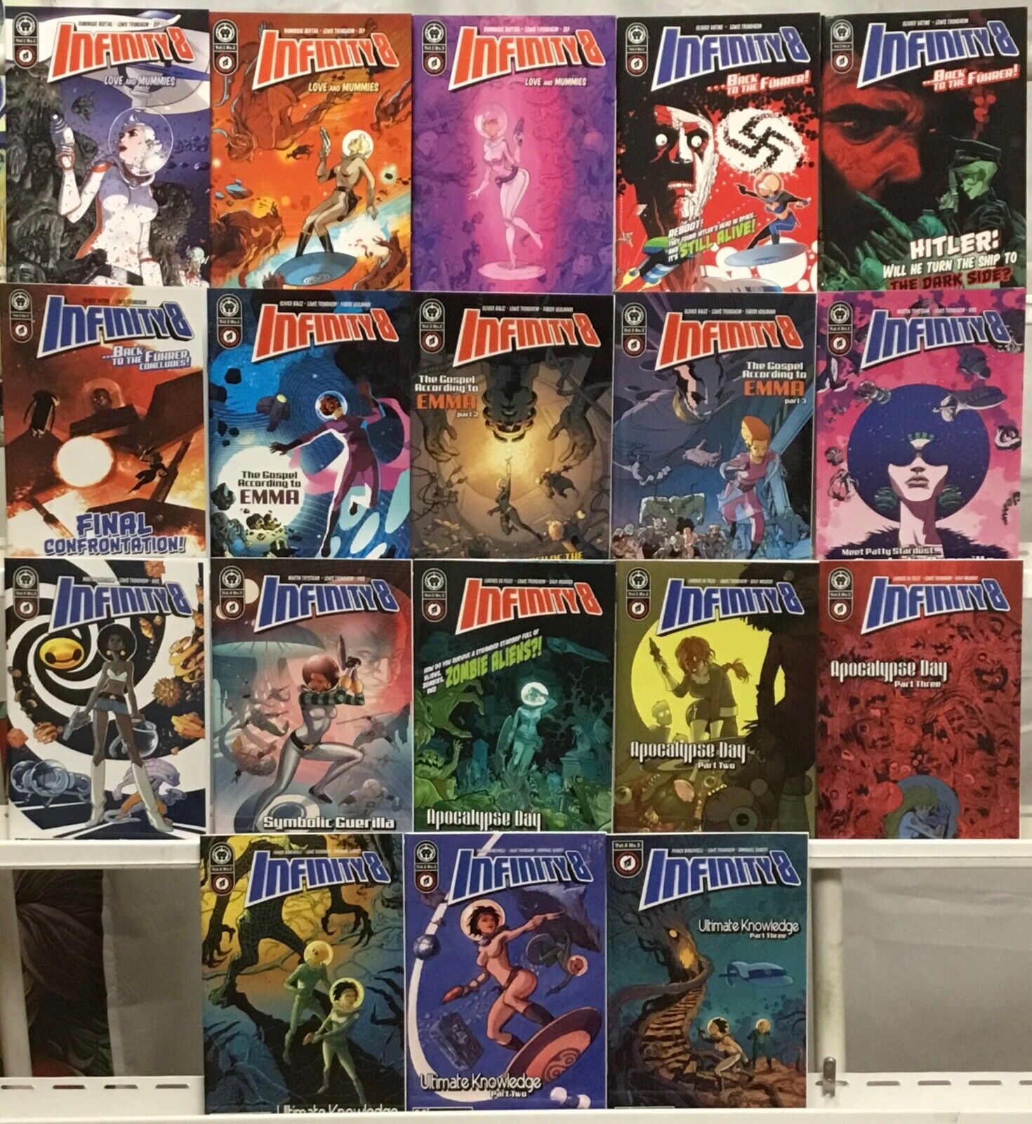 Lion Forge Infinity 8 Run Lot 1-18 VF/NM 2018