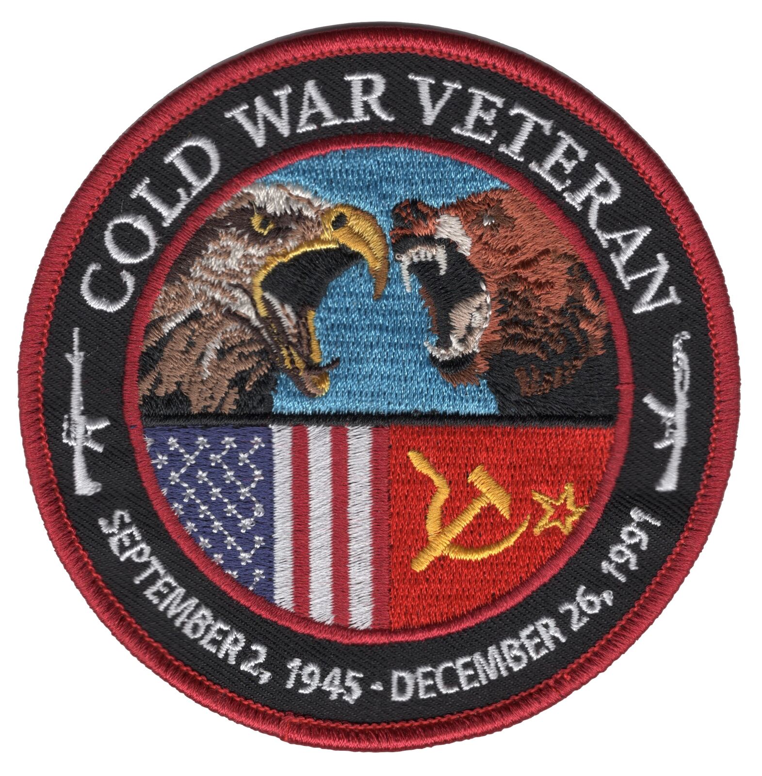 Cold War Veteran Patch 1945-1991