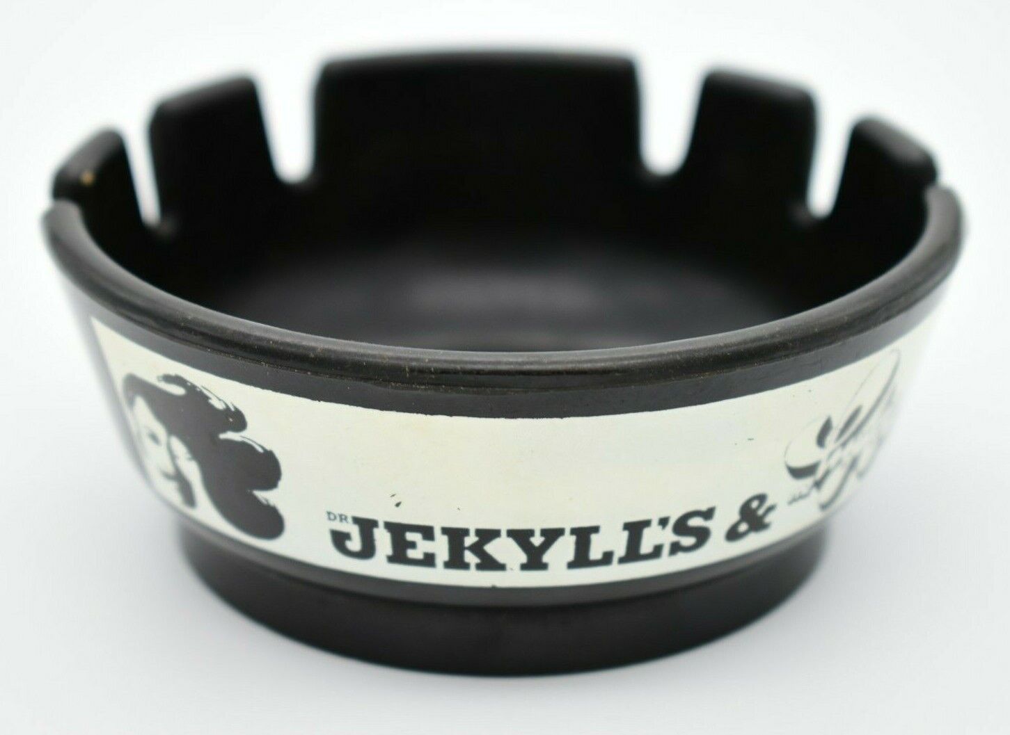 Dr. Jekyll\'s & Mr. Hyde\'s Vintage ASHTRAY~1960s Restaurant~Hippies Peace & Love