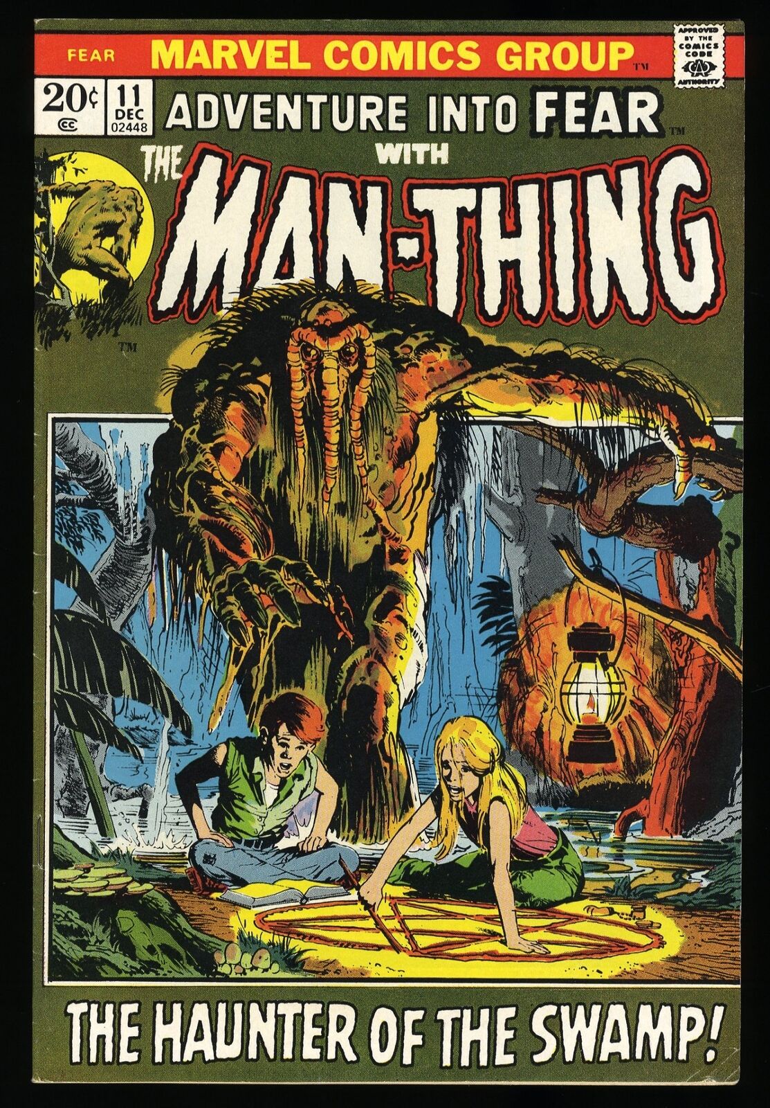 Fear #11 VF- 7.5 Man-Thing 1st Appearance Jennifer Kale Neal Adams Cover