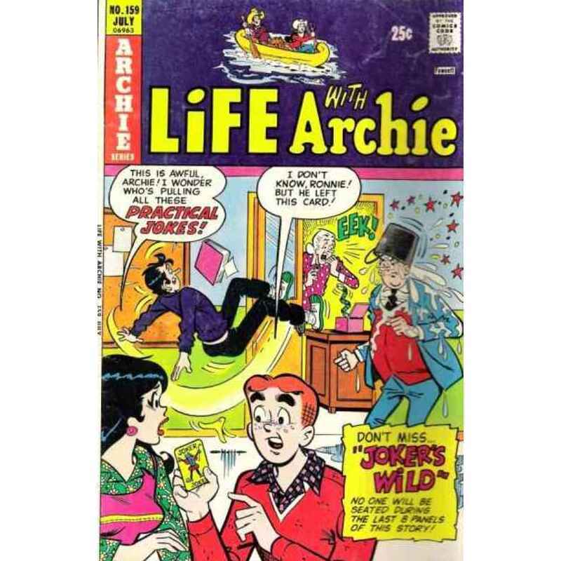 Life with Archie (1958 series) #159 in Fine minus condition. Archie comics [j]