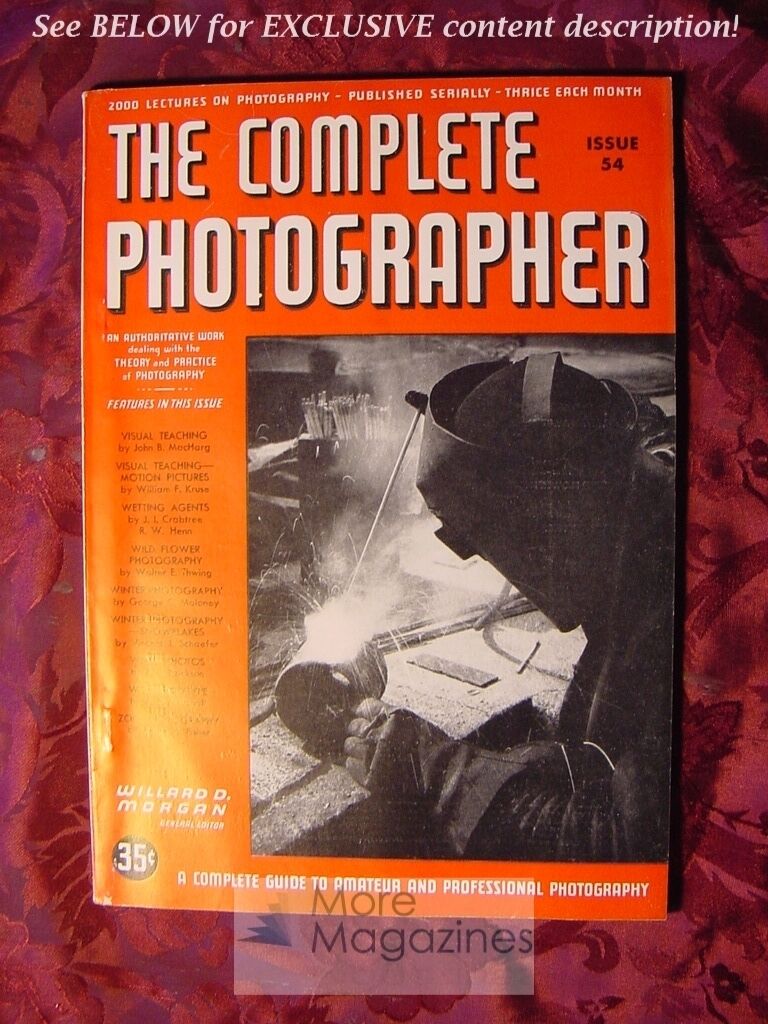 The COMPLETE PHOTOGRAPHER March 10 1943 Issue 54 Volume 9 Photography