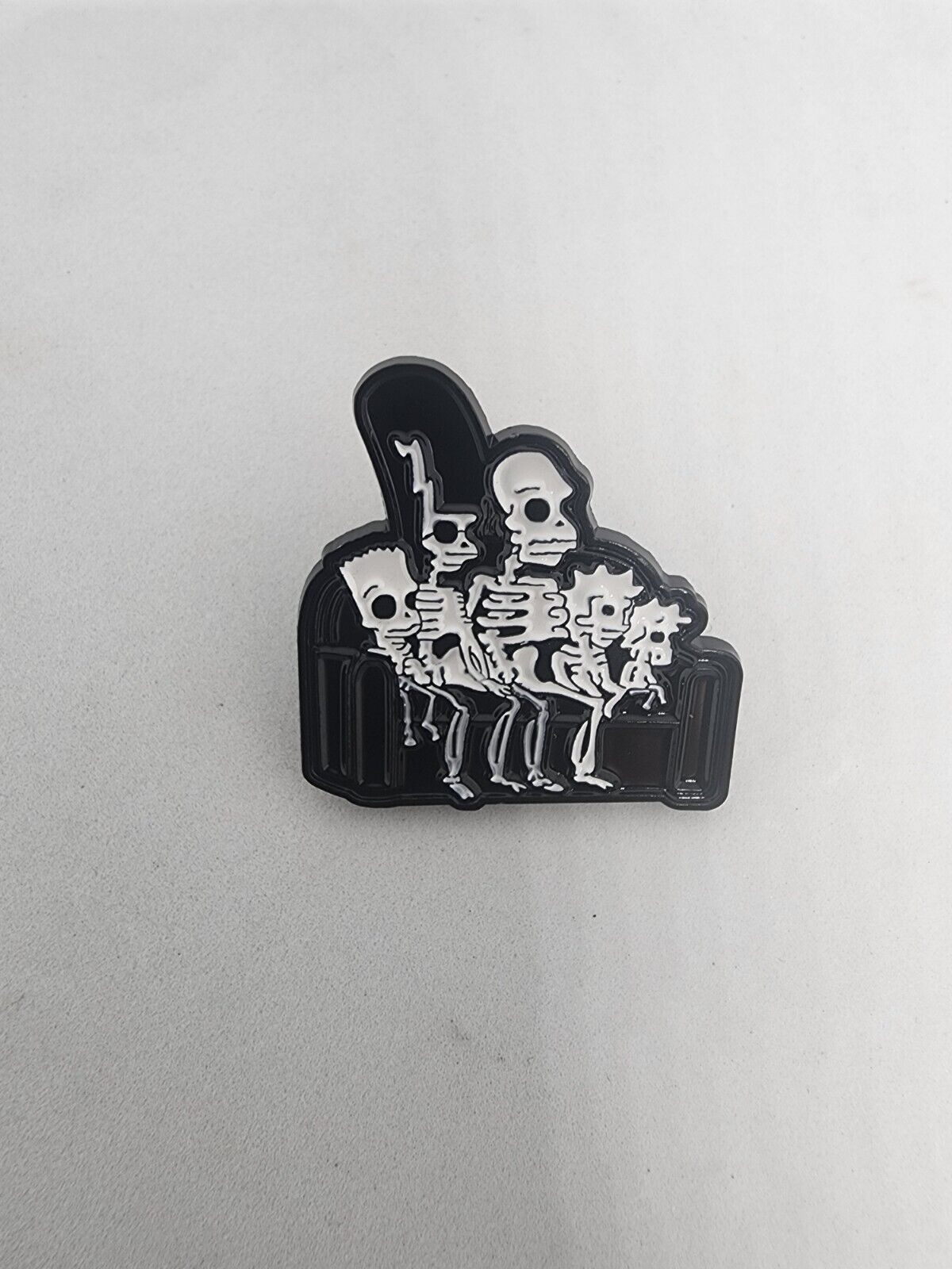 The Simpsons Skeleton Halloween Pin 
