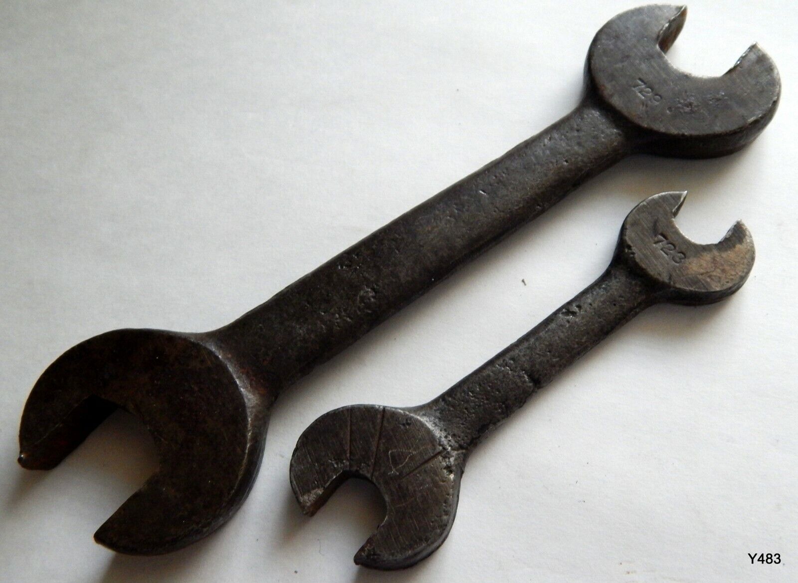 Two (2) Vintage Crescent Wrenches (PN 723 / 729)