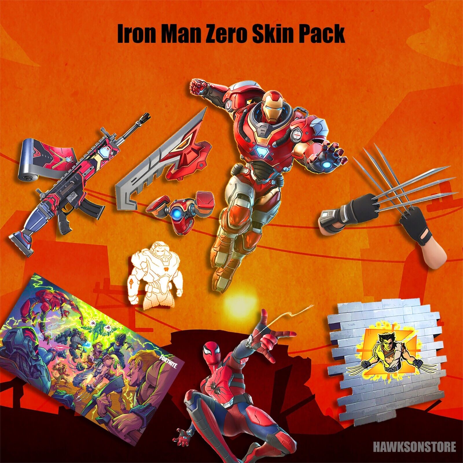 Fortnite X Marvel: Iron Man - Zero War Collection (DLC) / Global