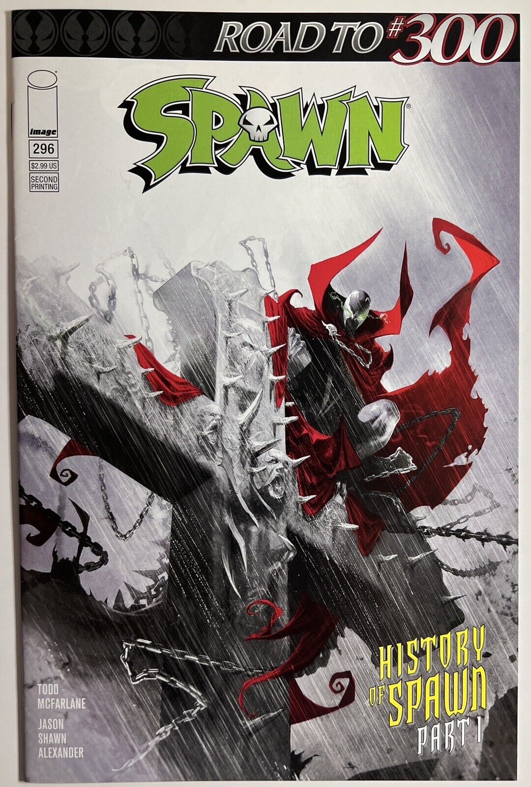 Spawn 296 2nd Print NM 2019 1st Mother Mary