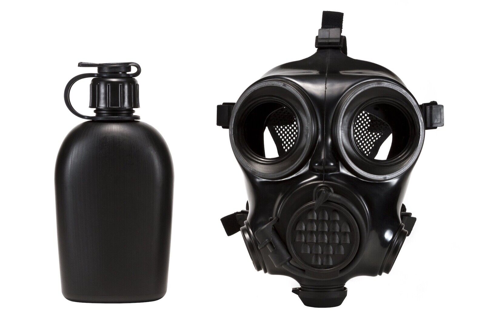MIRA Safety CM-7M Military Police CBRN Gas Mask w Canteen MEDIUM 40mm NEW SEALED