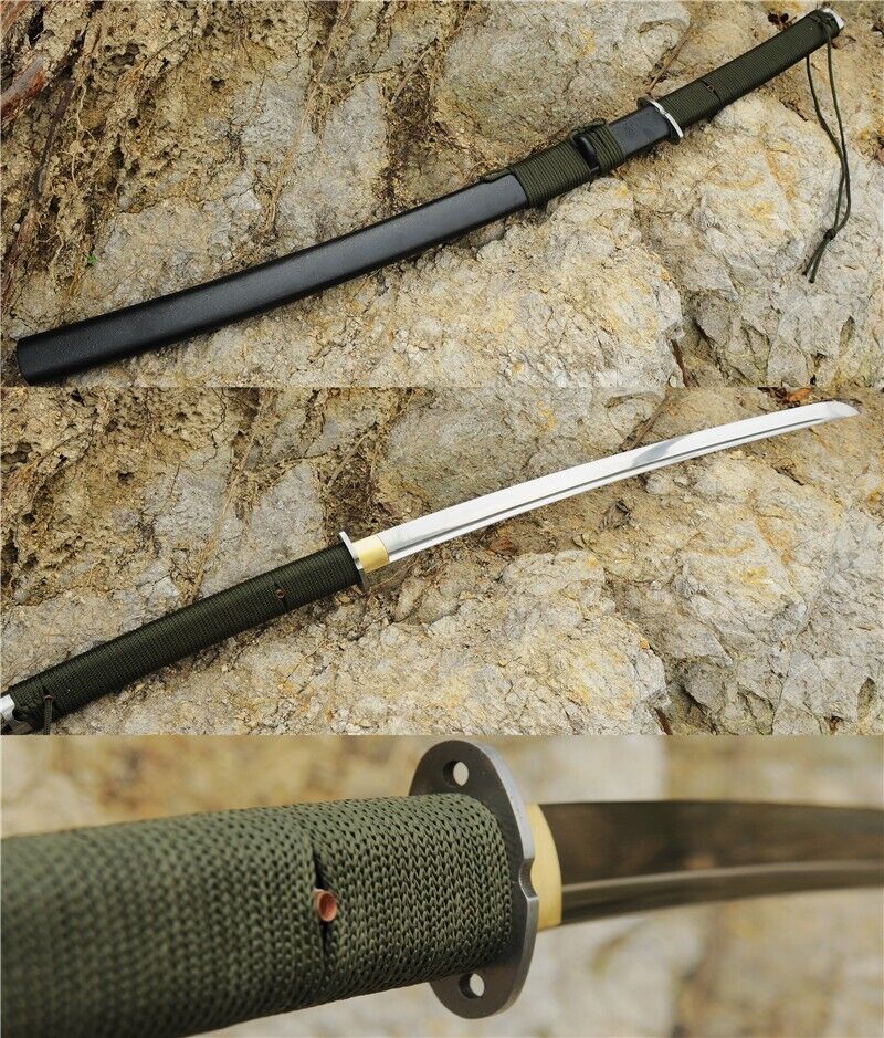 Tactical Sword Outdoor Survival Katana 1095 Steel Functional Strong Blade