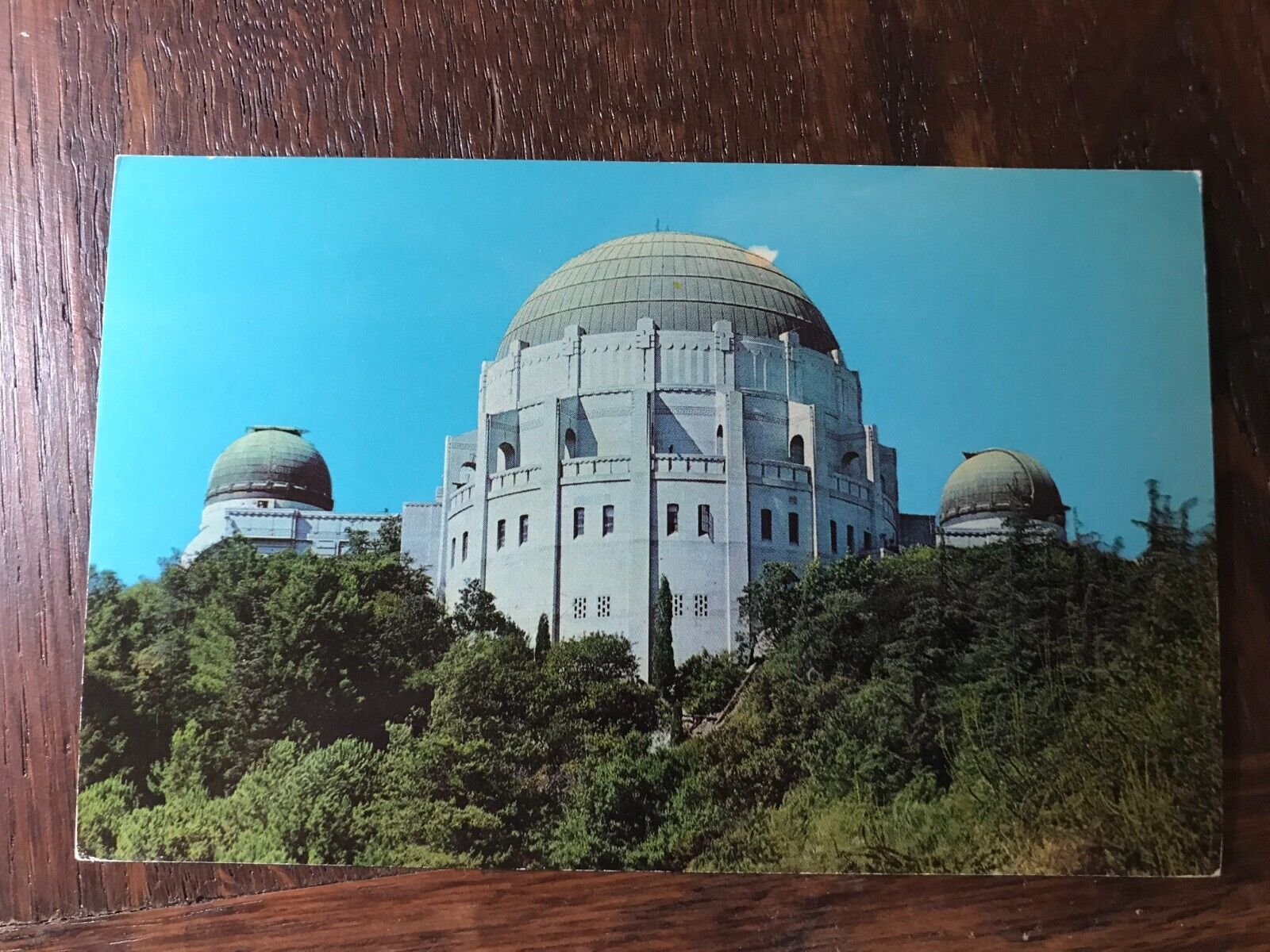 South View of the Domes Solar Telescope Griffith Observatory Los Angeles CA