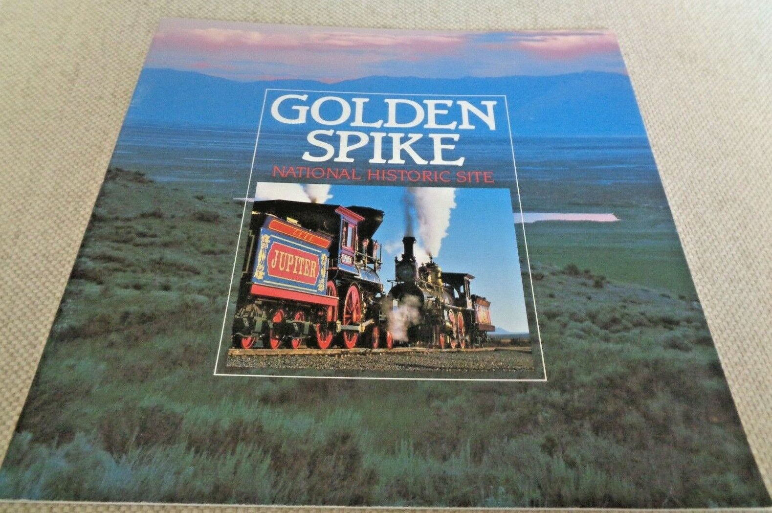 Golden Spike National Historic Site 1990 Southwest Parks Monuments Utah Railroad