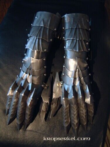 The Witch-King gauntlets Medieval Nazgul Gauntlets Gloves x