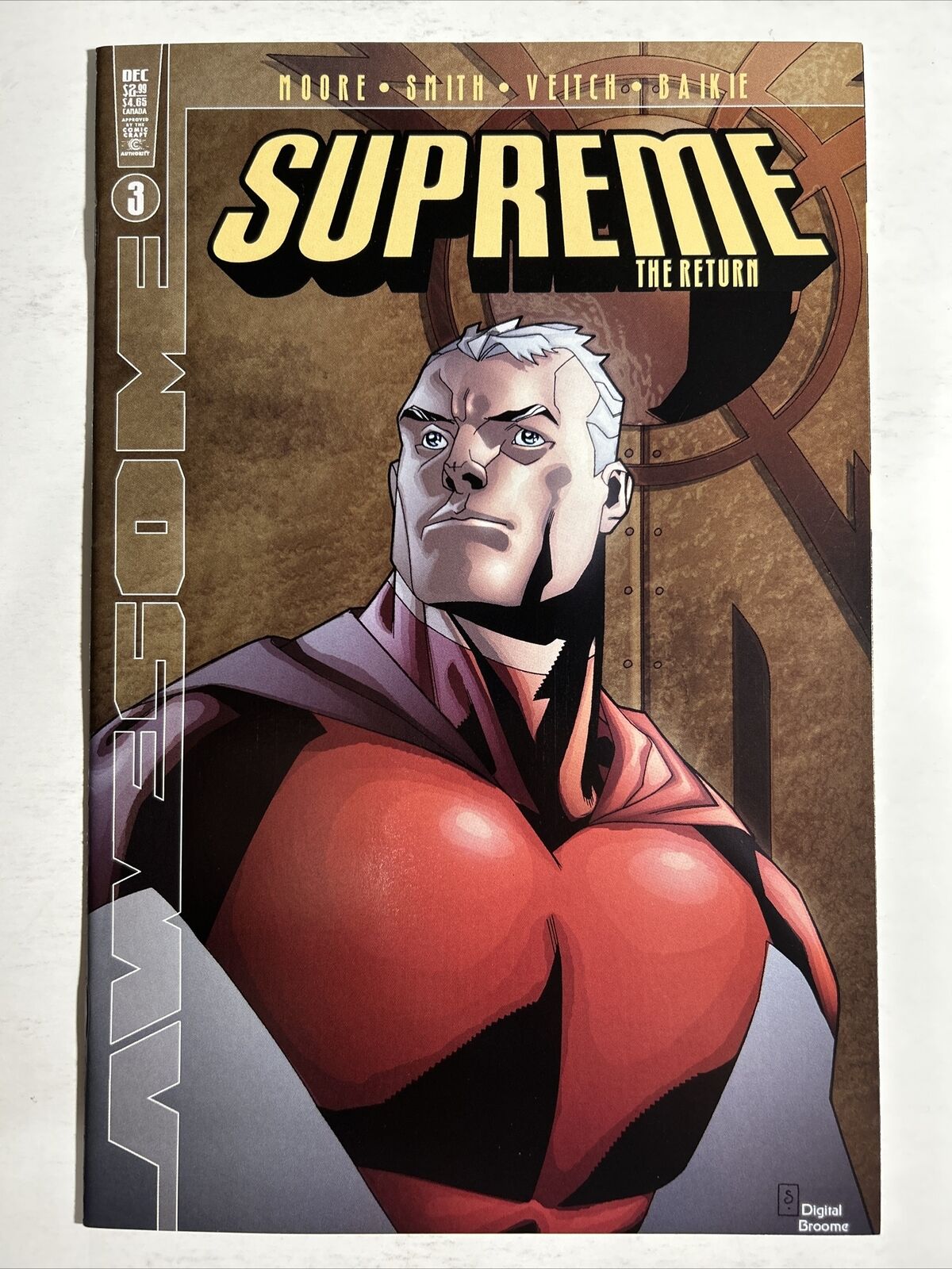 Supreme The Return 3 (59) Awesome Entertainment Alan Moore combine ship Copy B