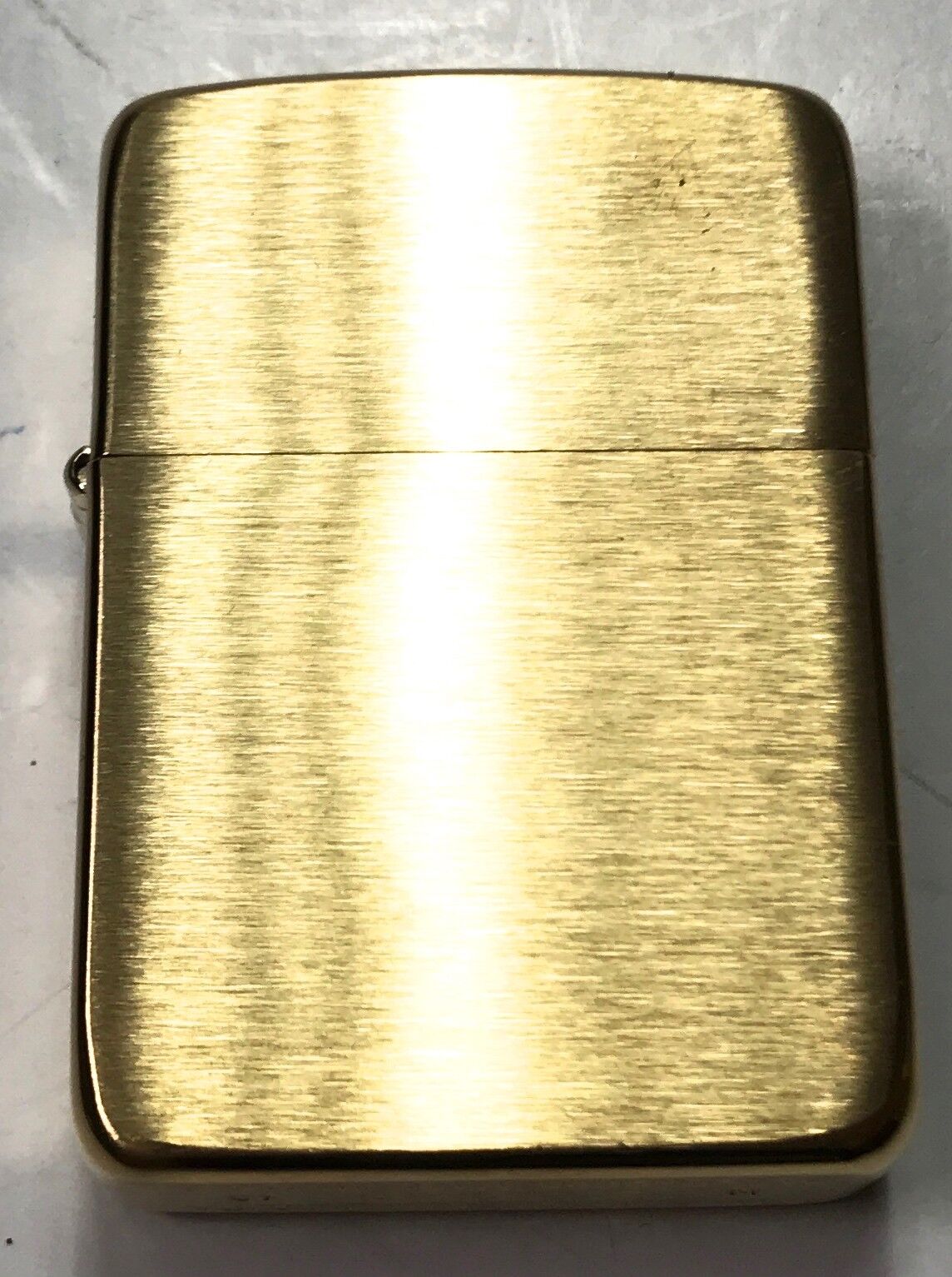 WWII US ARMY GI PERSONAL ITEMS ZIPPO CIGARETTE LIGHTER-1941 BRASS STYLE