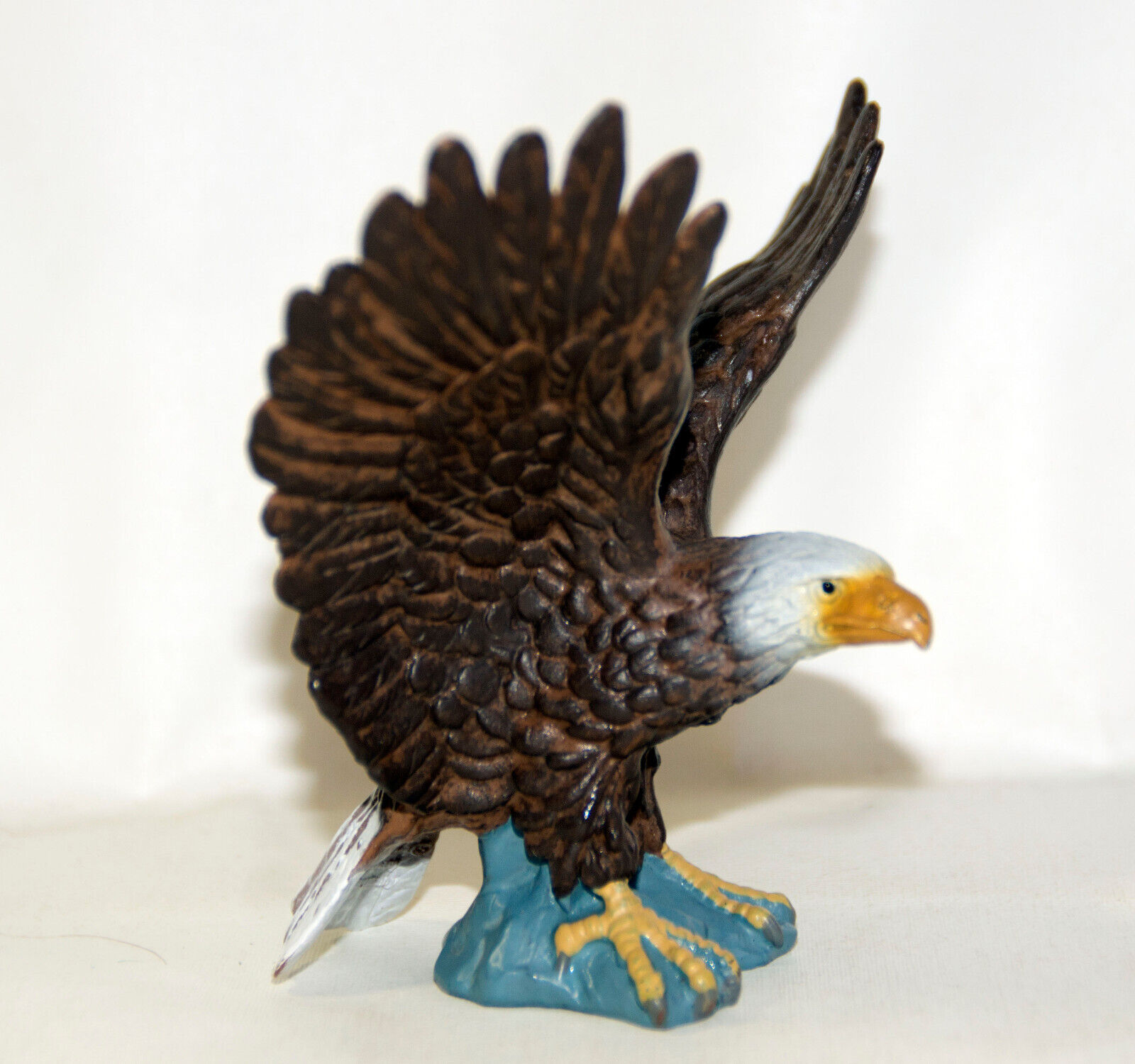 Bald Eagle Schleich 3” Figure Spread Wings 16707 Retired Germany 2001 Vintage