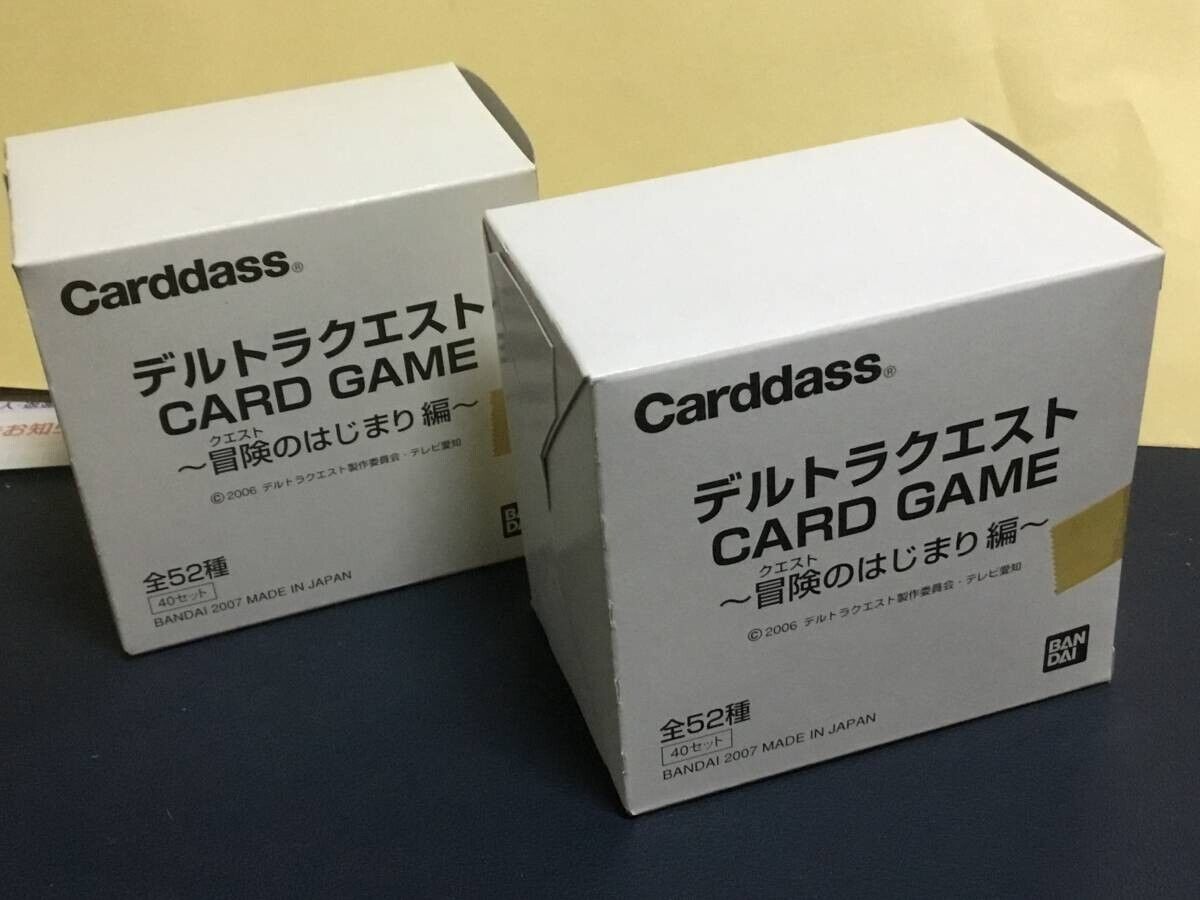 Bandai Deltora Quest Card Carddass Gacha Booster Box Lot of 80 set