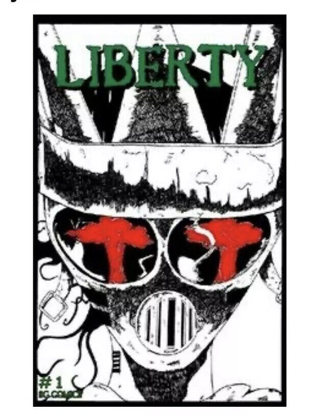 Smelly Gorilla Comics - Liberty Comic Book First Issue RARE Matt Harding