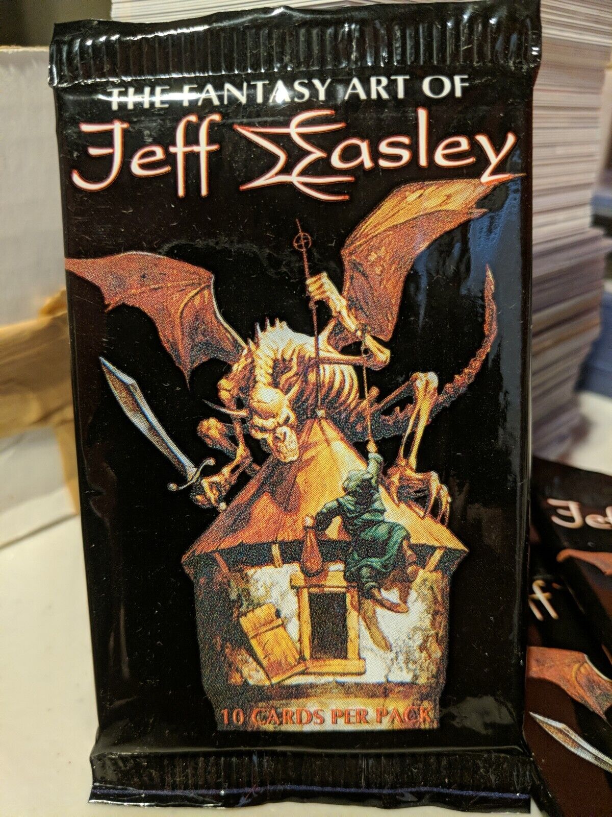 1995 FPG Fantasy Art Of Jeff Easley Lot Of (7) Sealed Packs *TSR Artist*