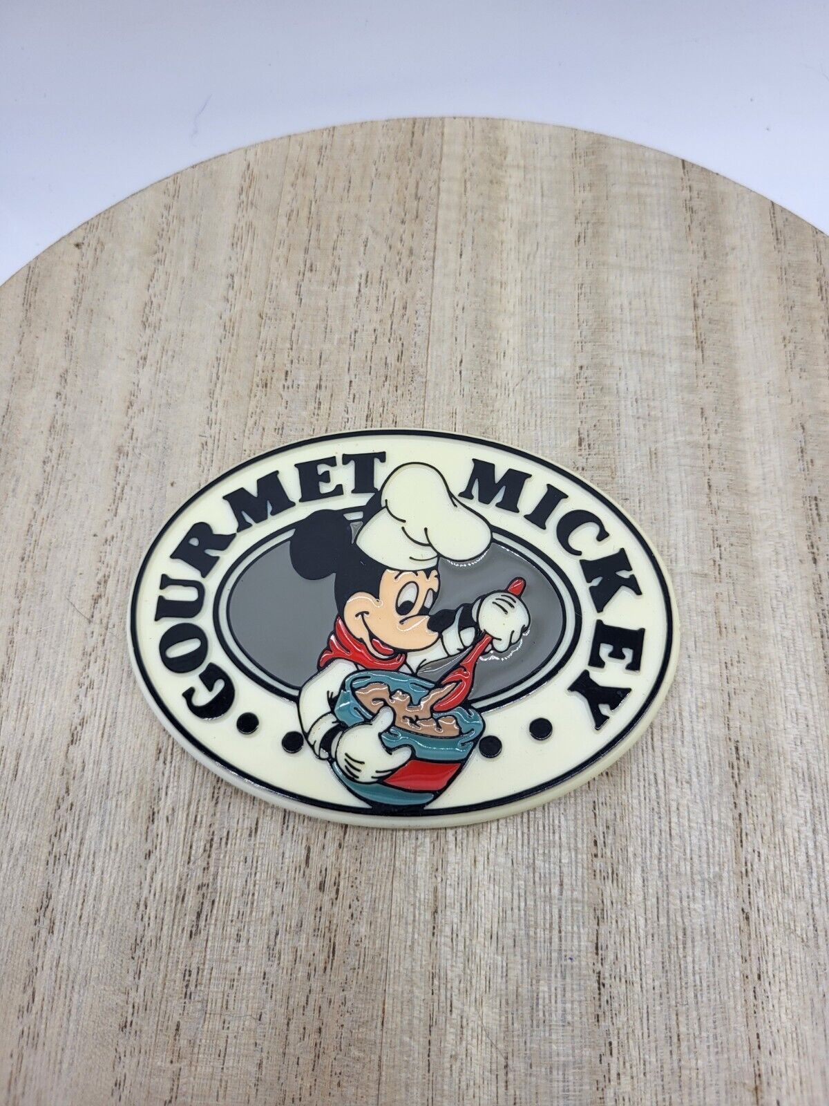 Vintage 1980's Disney Gourmet Mickey Magnet Made In USA 