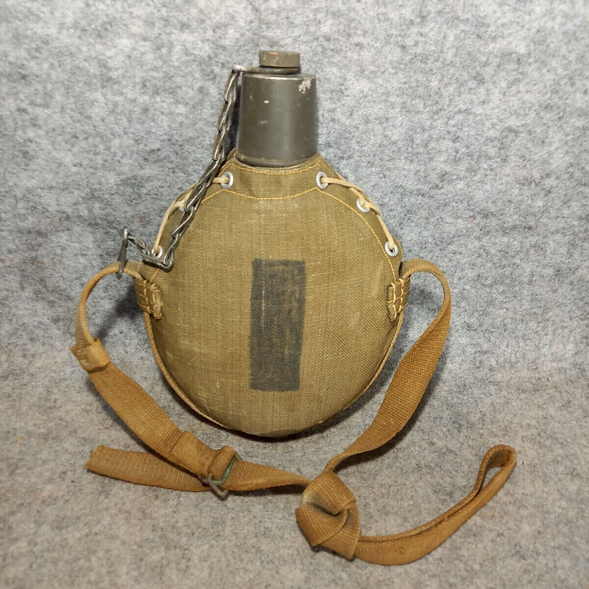 Former Japanese Navy original water bottle WWⅡ military IJA IJN vintage RARE