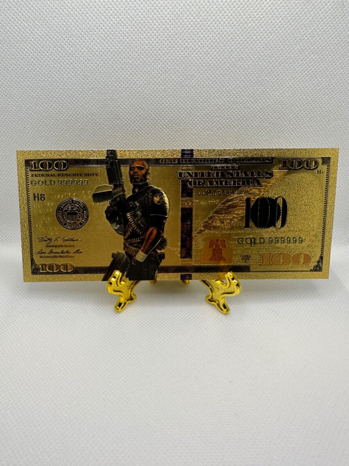 Collectible Gold Foil/Plated Marvel Avengers Bill