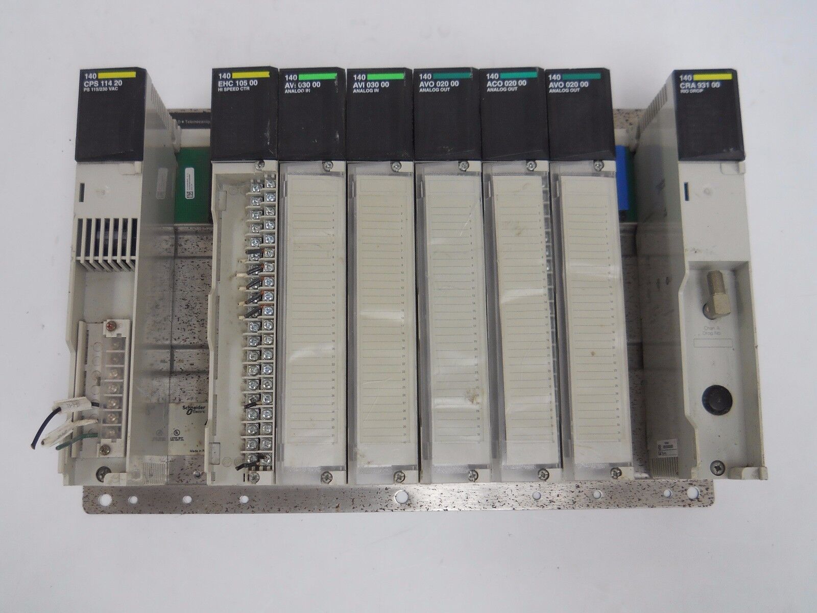 Schneider Electric 10 Slot Chassis with Modules