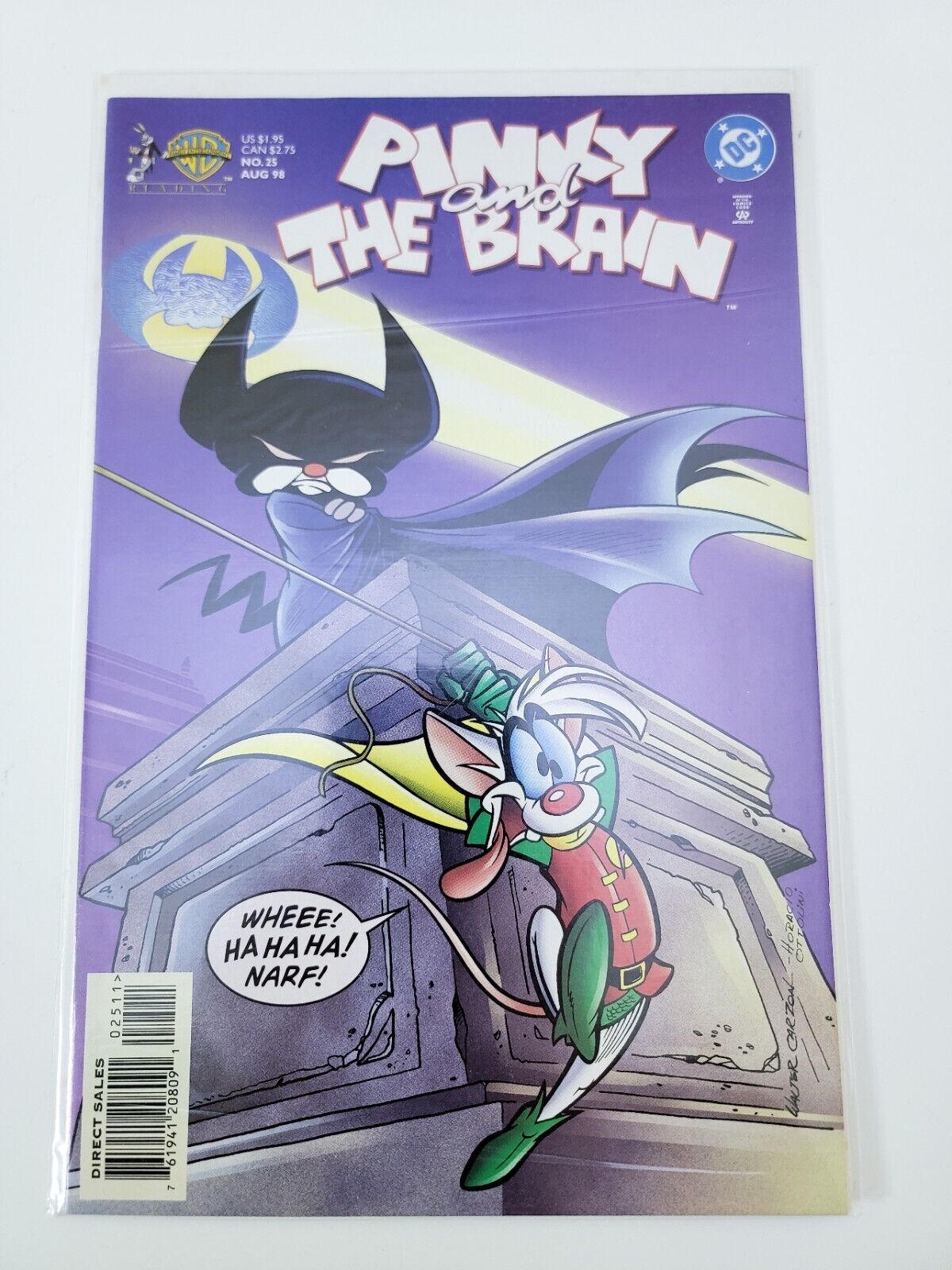 Various Pinky And The Brain Comic Books