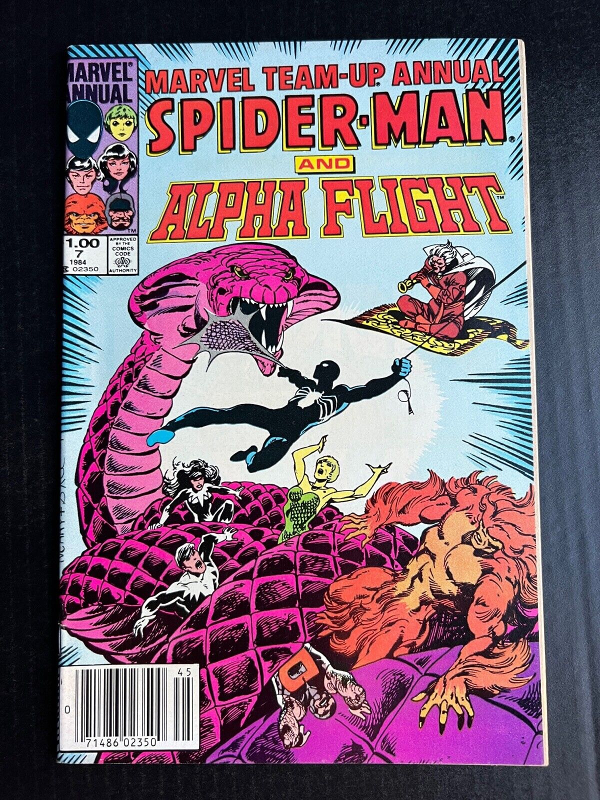 MARVEL TEAM-UP Annual #7 Spider-Man Alpha Flight Marvel Comics