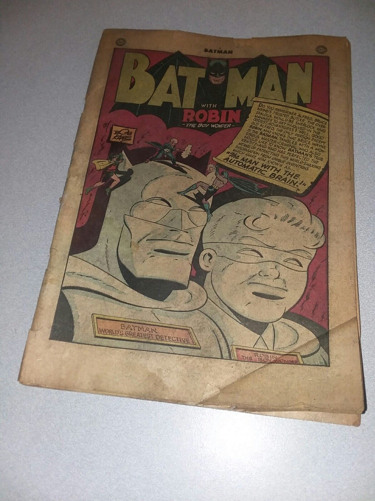 Batman #52 dc comics 1949 golden age early appearance the joker 1st print robin